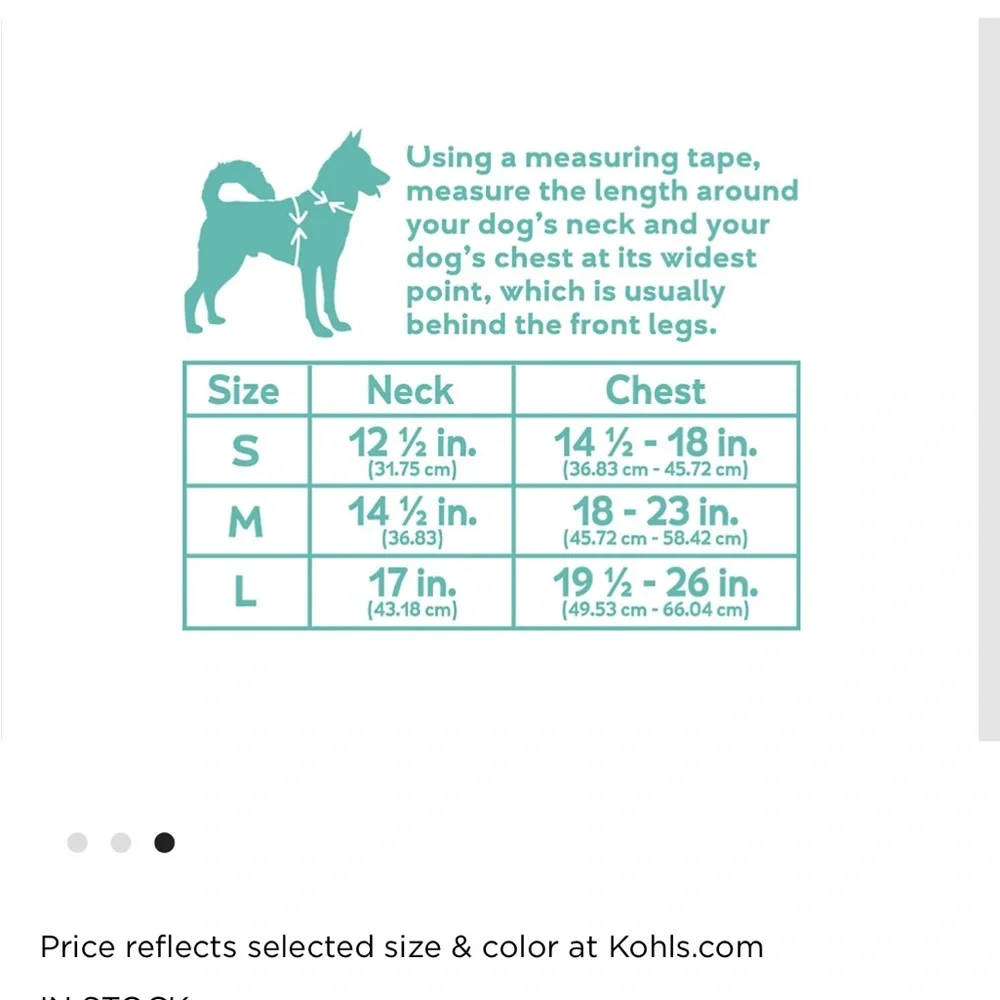NWT Dog Harness